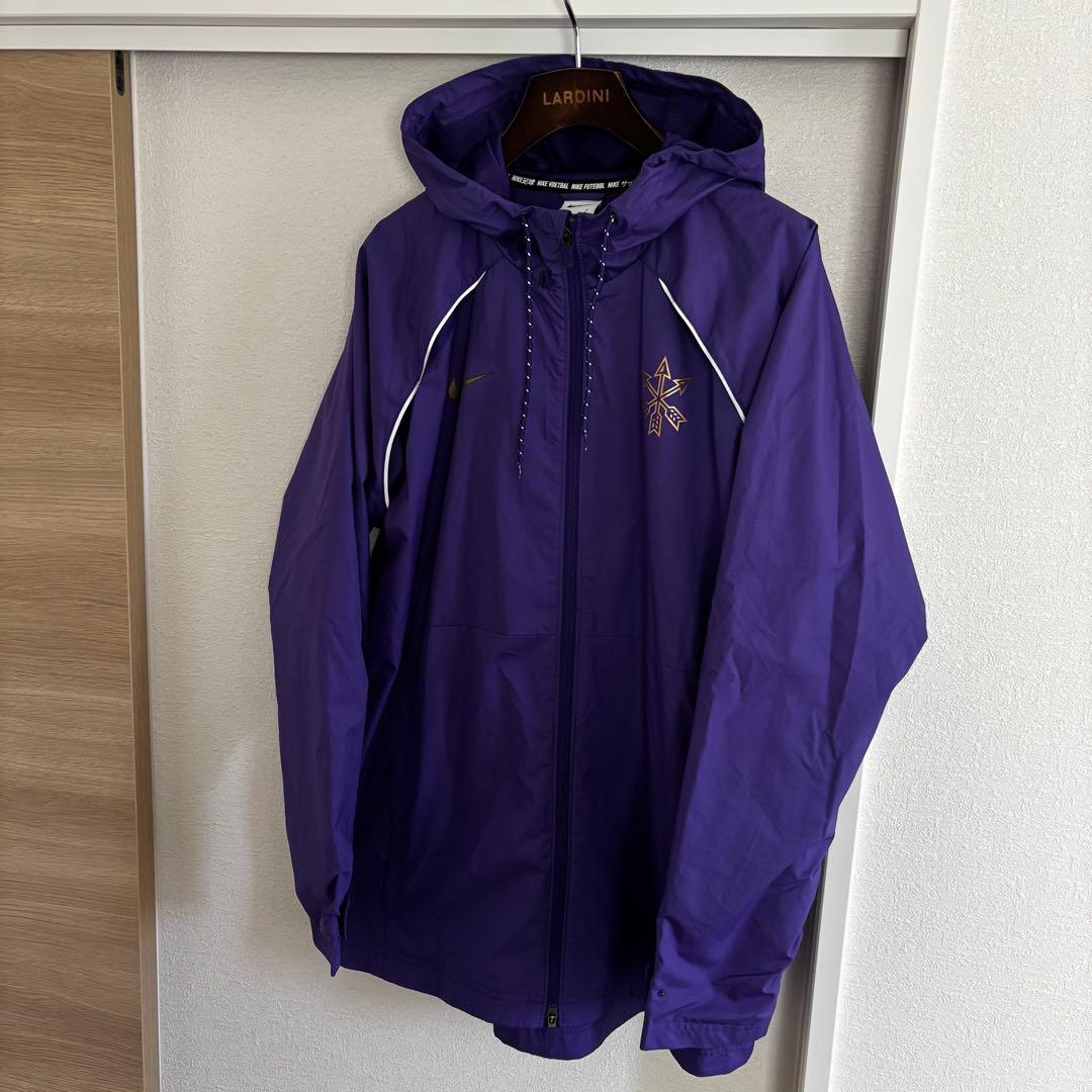 【レア】サンフレッチェ広島 AWAYFジャケット ヴァイオレット XL