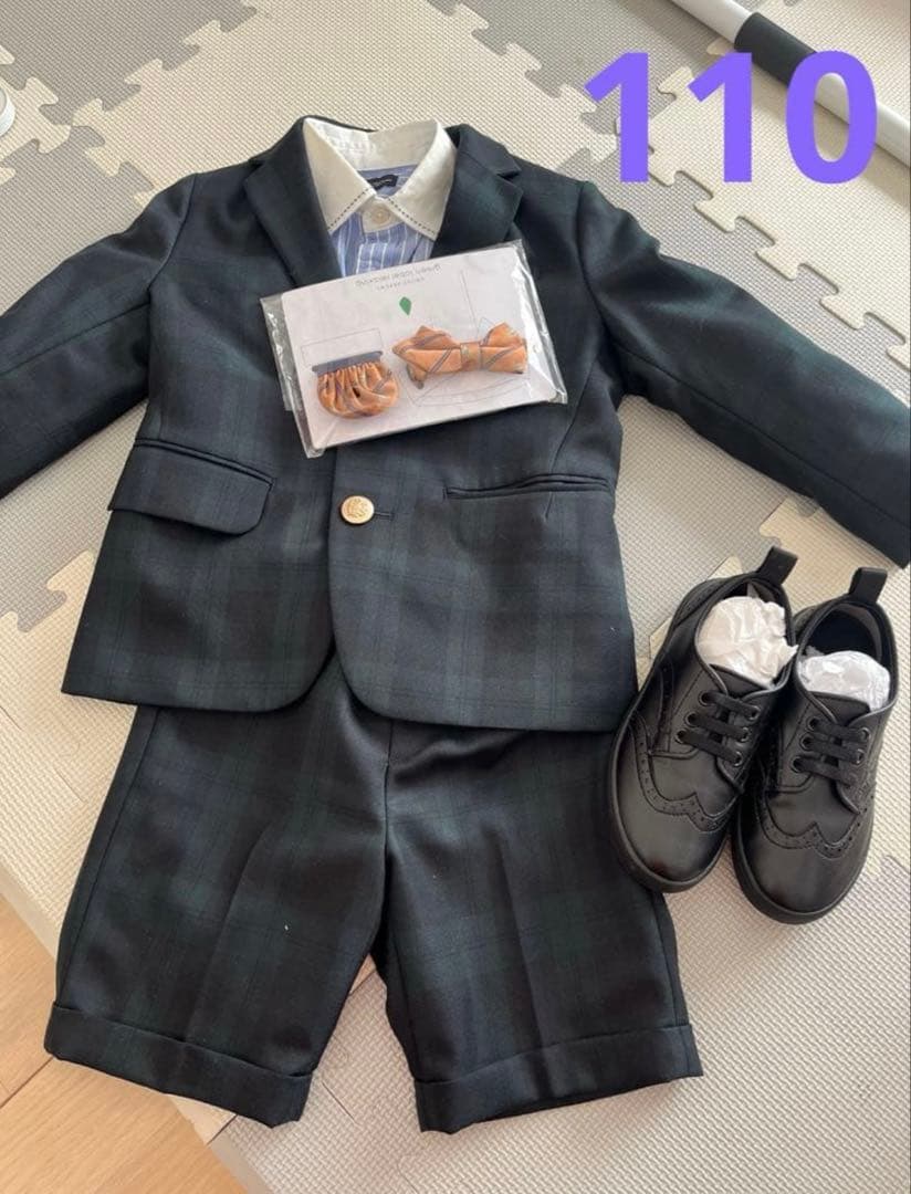 ☆美品☆ グリーンレーベルリラクシング　キッズ　フォーマル　110 卒服コーデ