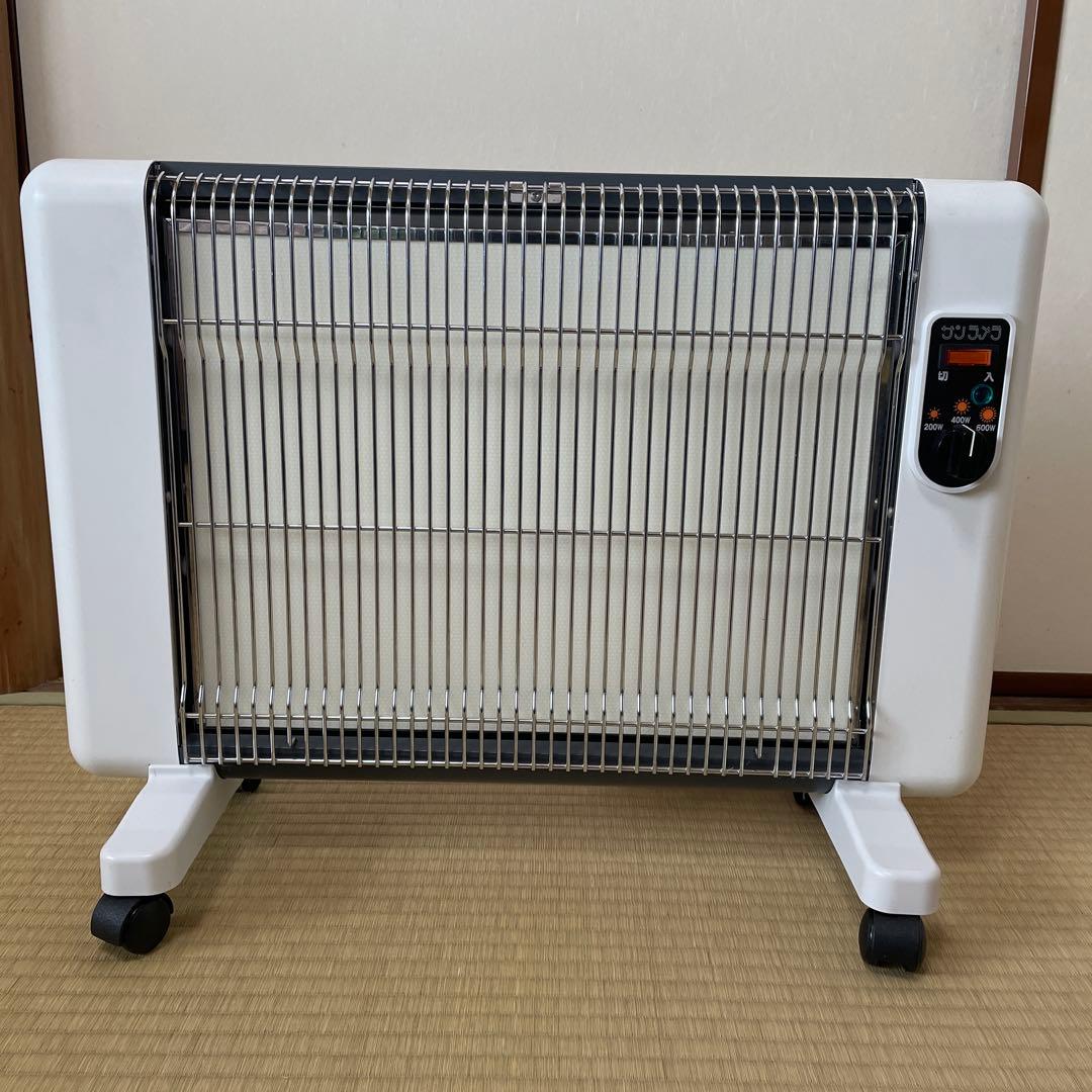 サンラメラ　600W セラミックヒーター ホワイト　✨美品✨