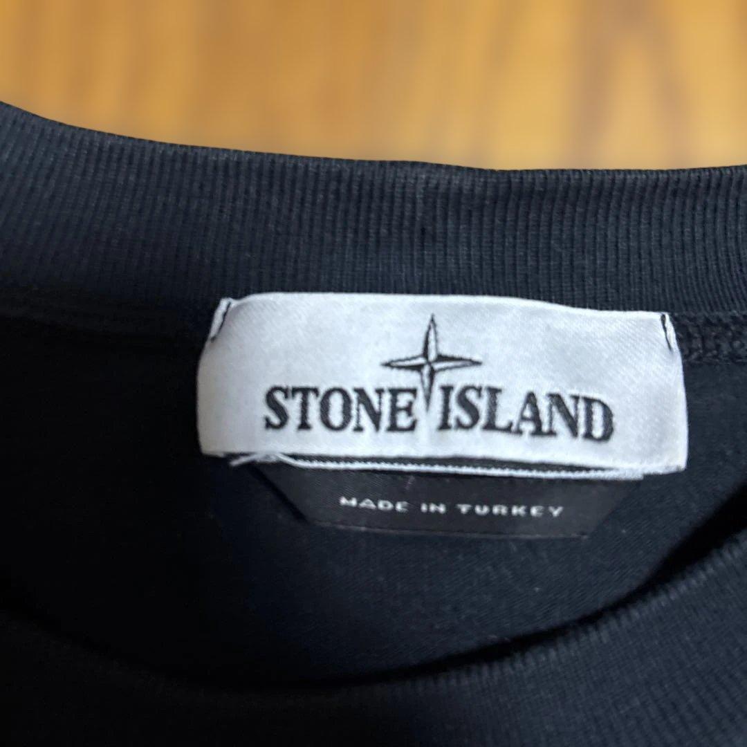 stone  ブラックスウェット