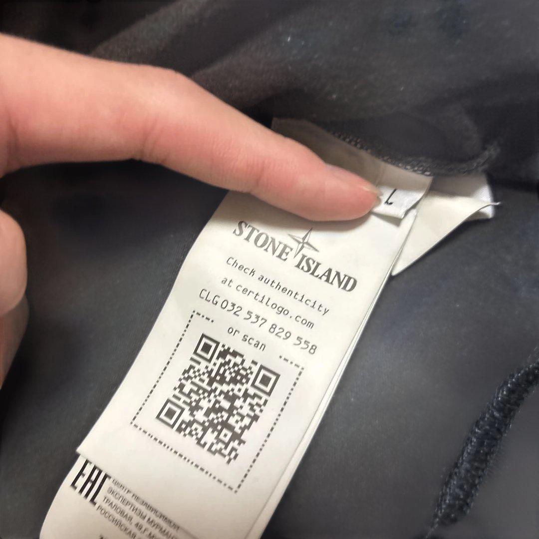 stone  ブラックスウェット