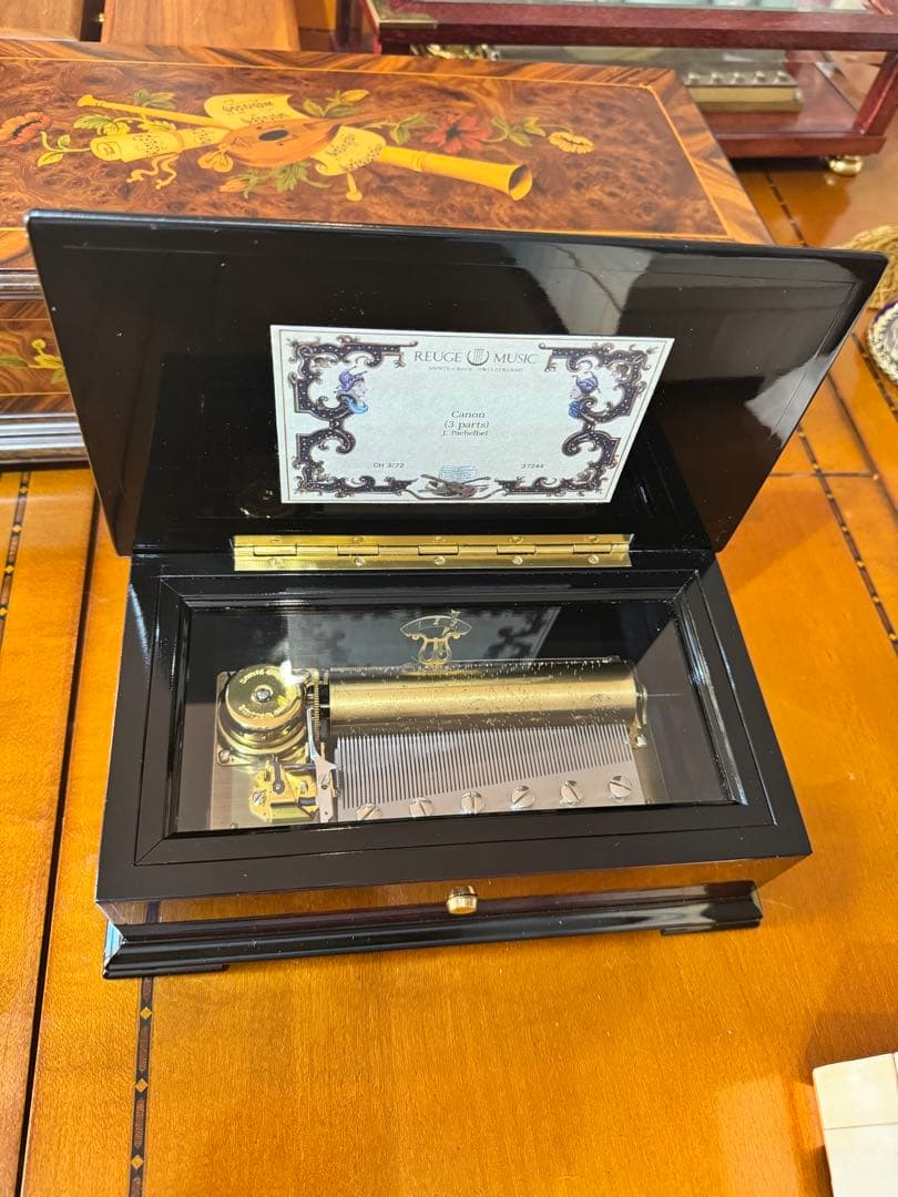 リュージュ オルゴール ローズカノン ブルーラベル