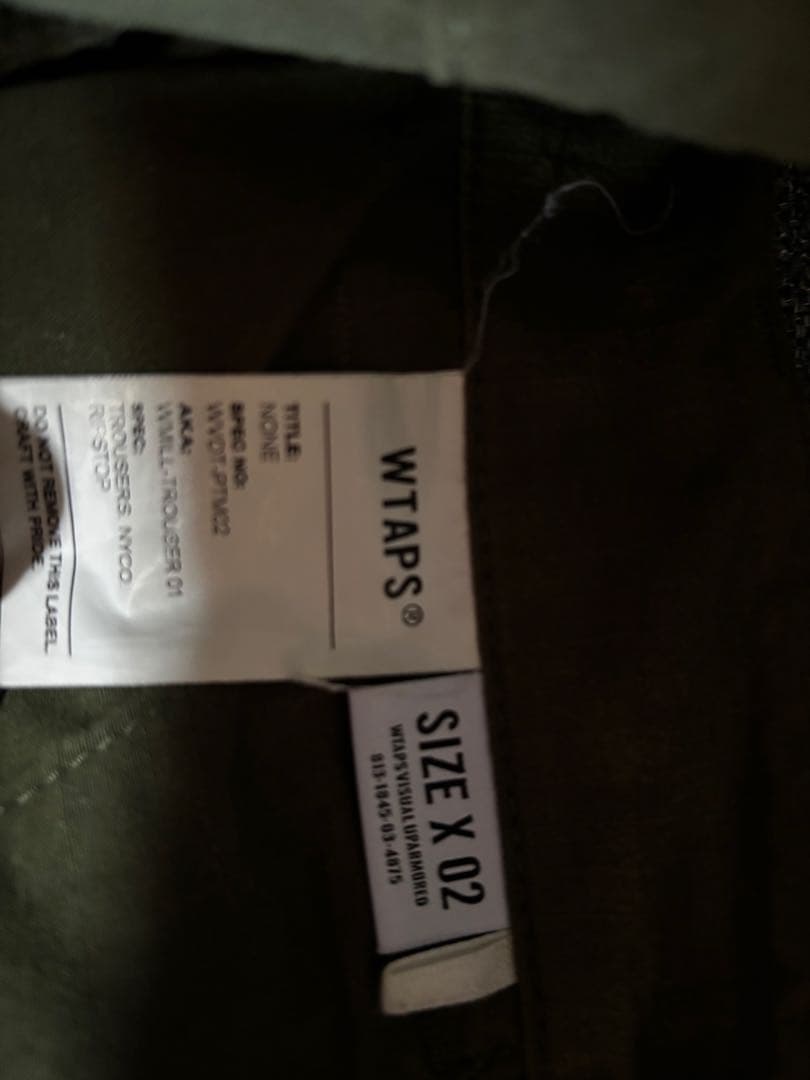 パンツ WTAPS WMILL-TROUSER 01 TROUSERS