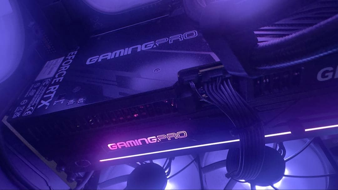 動作確認済 RTX 5070 Ti GAMINGPRO 16GB 非喫煙環境