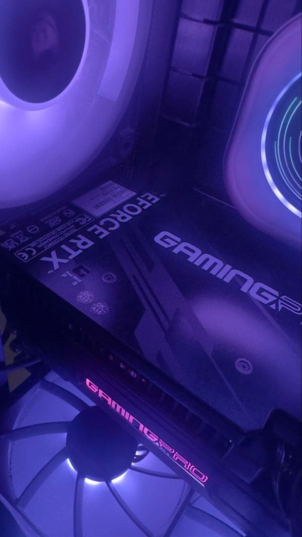 動作確認済 RTX 5070 Ti GAMINGPRO 16GB 非喫煙環境