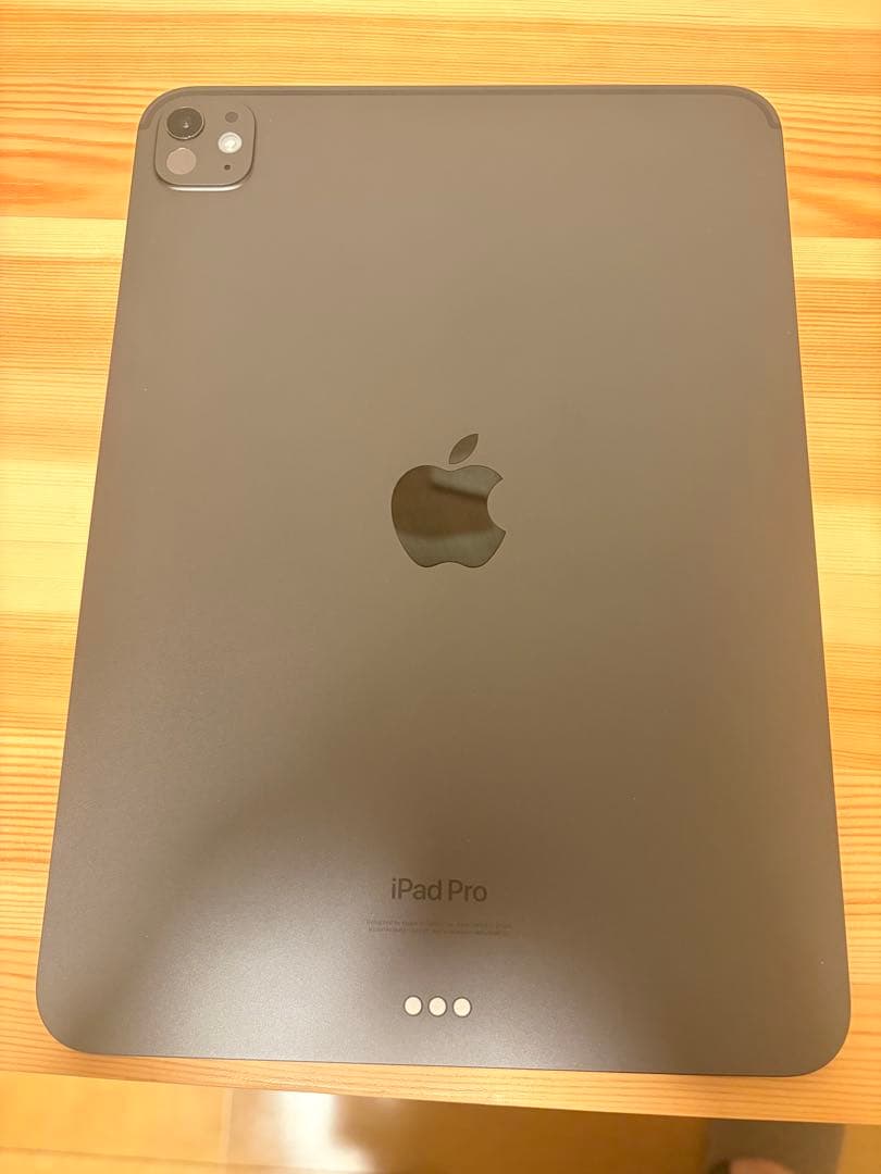 iPad Pro 11inch M4 Wi-Fi 256GB スペースブラック