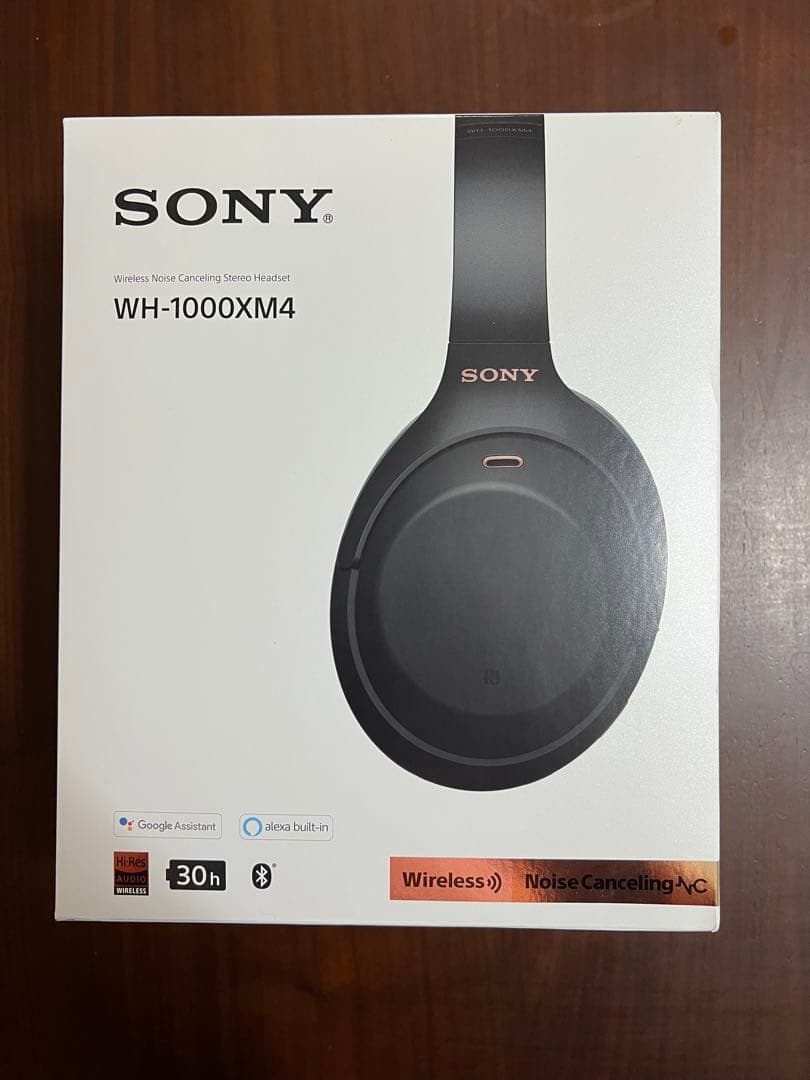 SONY WH-1000XM4 ブラック ワイヤレスヘッドホン