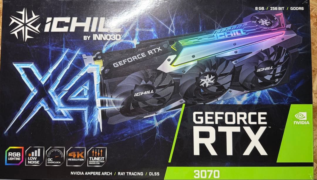 グラフィックボード・グラボ・ビデオカード iCHILL x4 GeForce RTX 3070 8GB GDDR6
