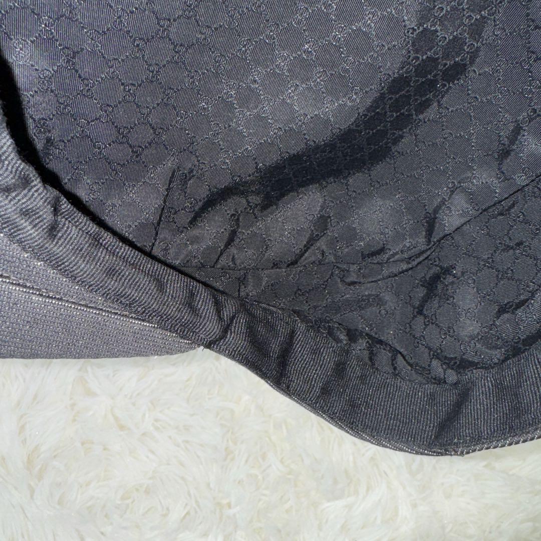 GUCCI グッチ　ブラック ハンチング　ハット　帽子　希少