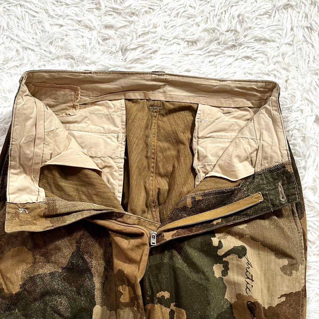美品✨45R 七つの海迷彩の908パンツ　迷彩　カモフラ　 2サイズ