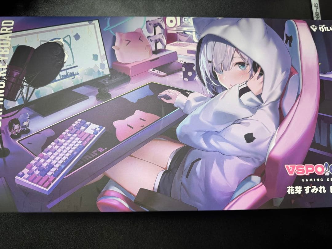 VSPO GEAR ゲーミングキーボード 花芽すみれEdition