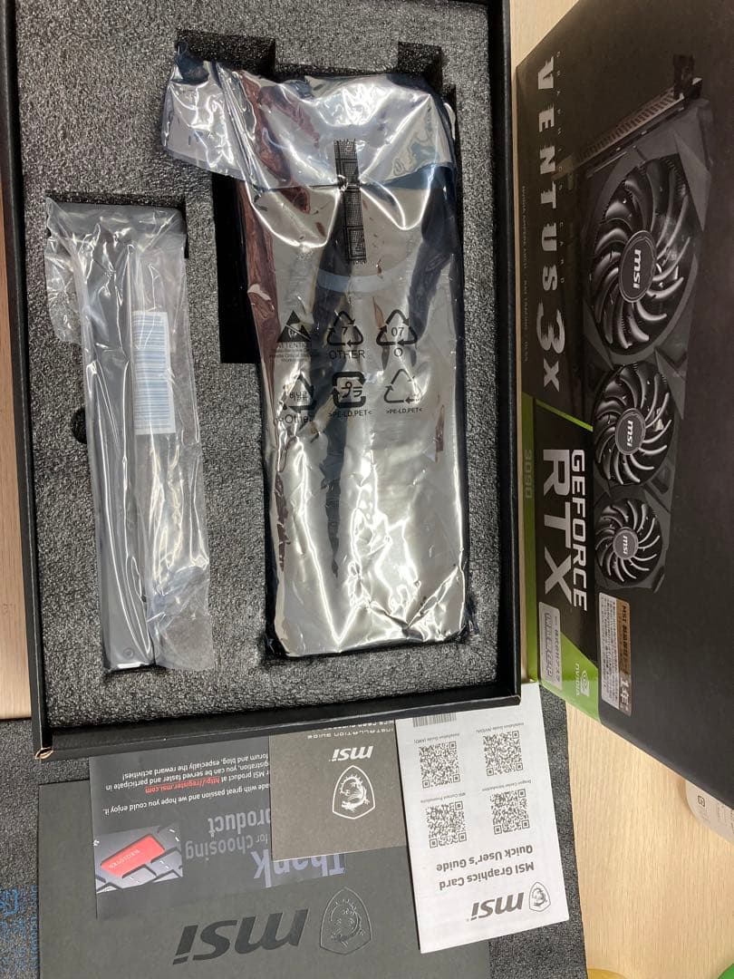 グラフィックボード・グラボ・ビデオカード msi GeForce RTX 3090 VENTUS 3X 24G OC