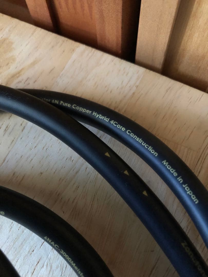 Zonotone 6NAC-3000 Meister RCAケーブル1.0m