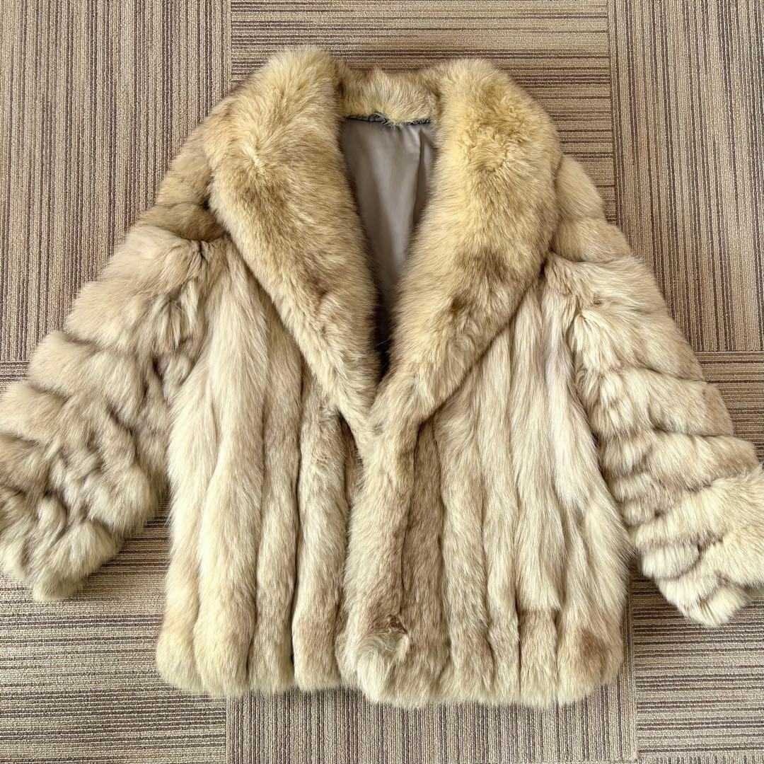 SAGA FOX サガフォックス 毛皮ファーコート