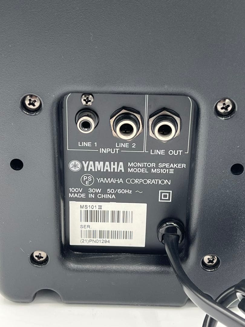 【稼働品】　YAMAHA ヤマハ MS101Ⅲ モニタースピーカー