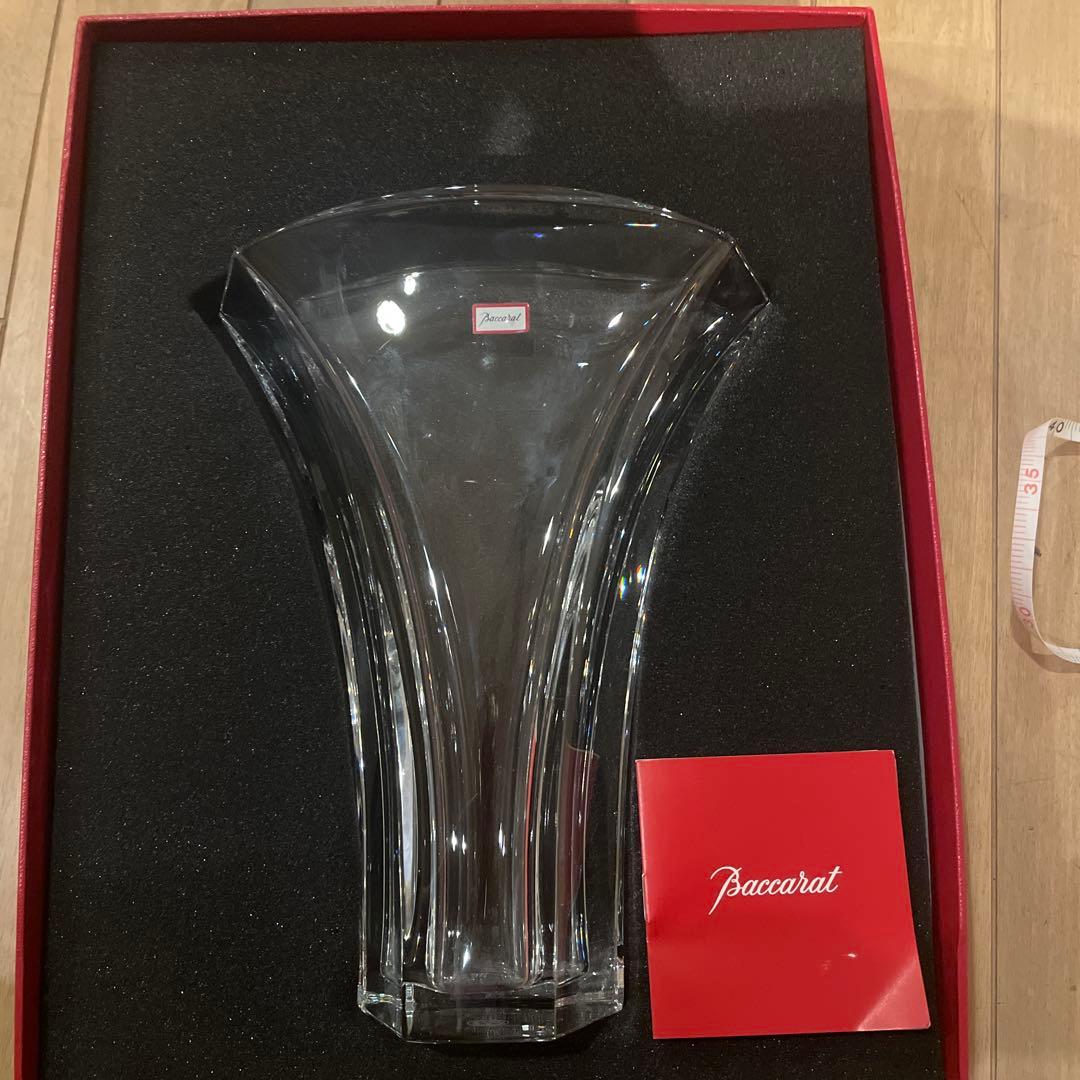 ◆未使用◆バカラ ギンコ 花瓶 フラワーベース 24cm