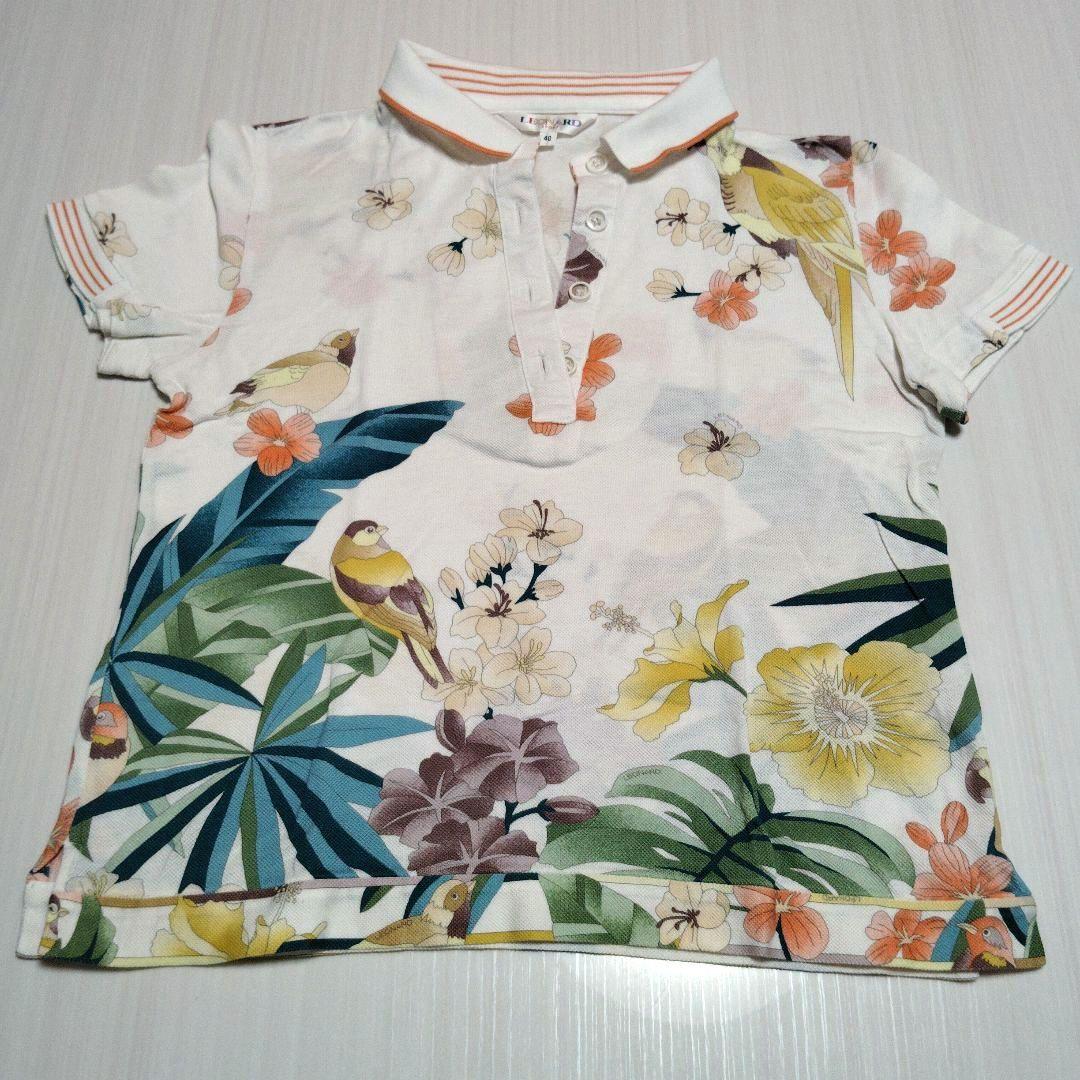 ぷりぷ様LEONARD 花柄ポロシャツハート柄ポロシャツ 2枚おまとめリクエスト