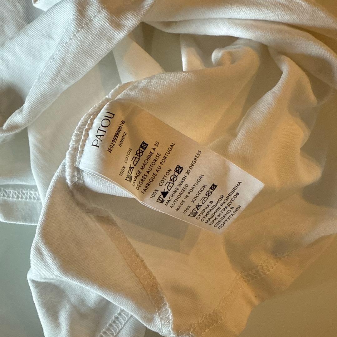 PATOU ホワイト Tシャツ XS