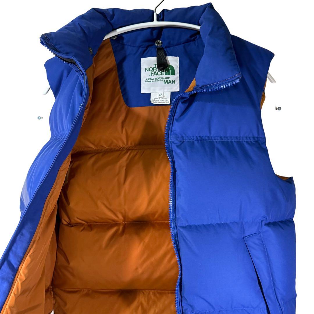 ノースフェイス × ジュンヤワタナベマン ダウンベスト XS コムデギャルソン