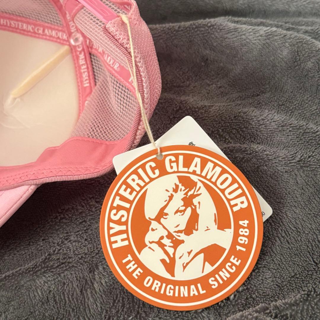 HYSTERIC GLAMOUR ラインストーンメッシュキャップ
