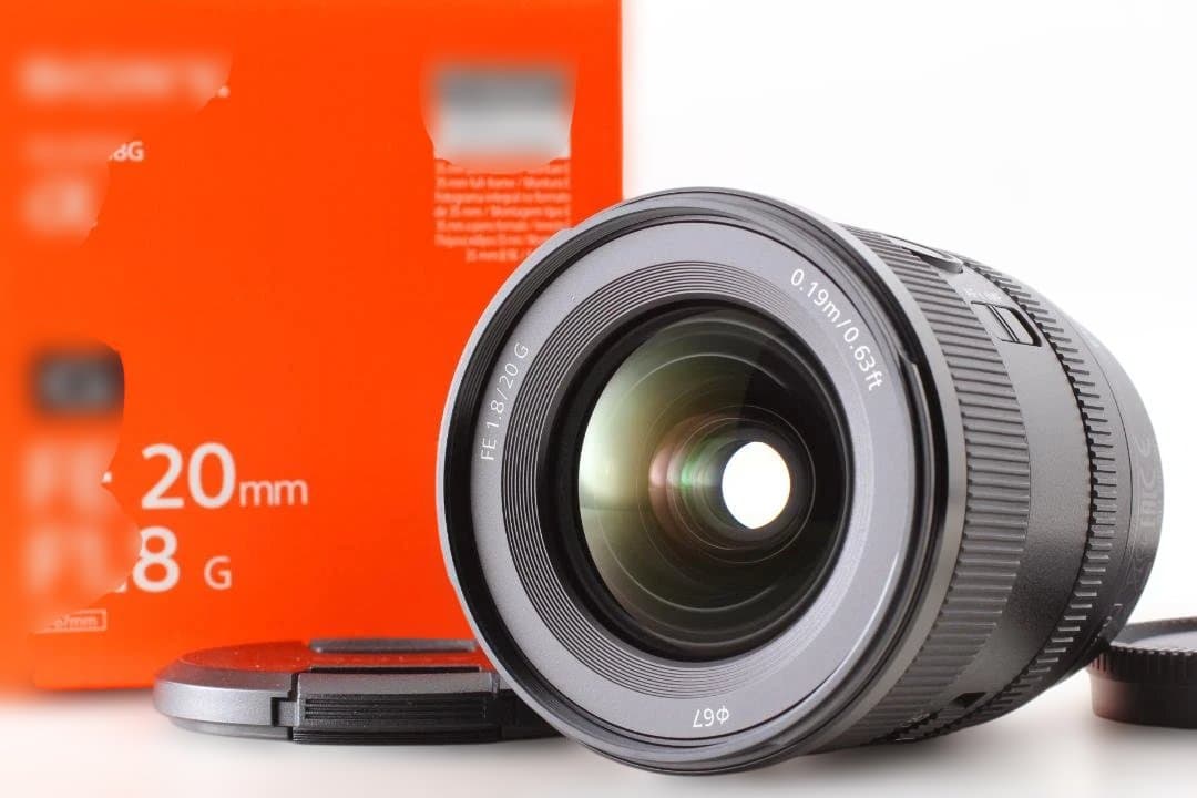 Sony FE 20mm F1.8 G レンズ