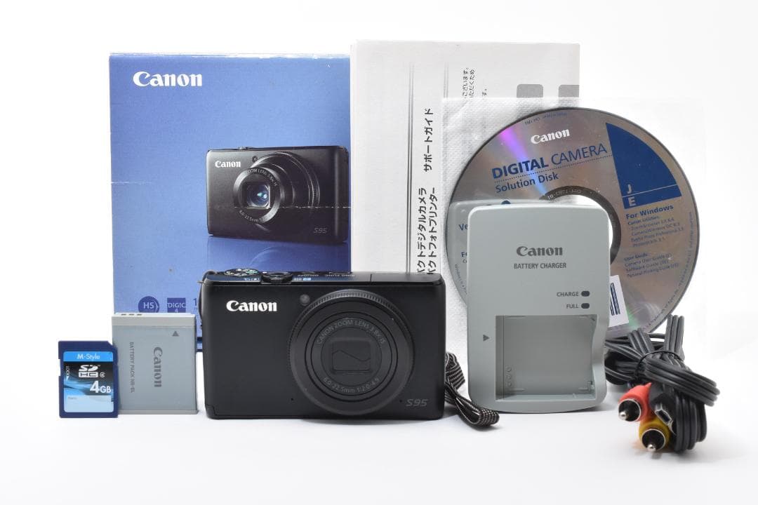 キヤノン　Canon PowerShot S95 《元箱・SDカード付属》