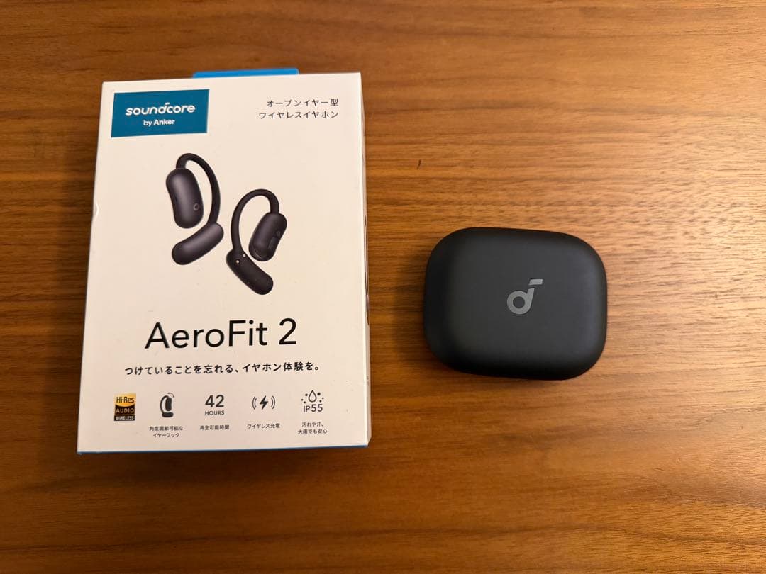 【美品】Anker soundcore AeroFit2 ワイヤレスイヤホン