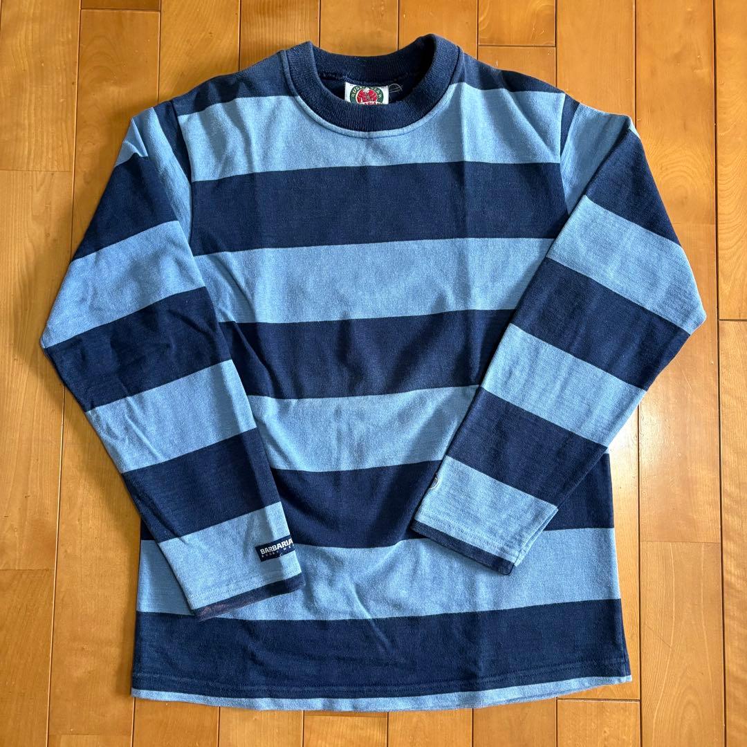 奥田民生氏×BARBARIAN 長袖ラグビーシャツ クルーネック