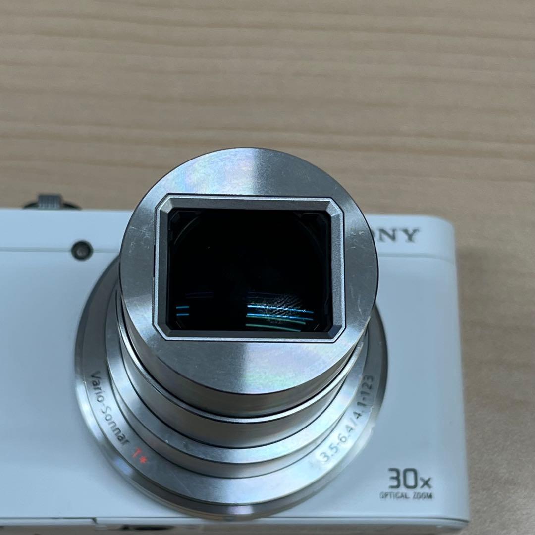 SONY Cyber-shot DSC-WX500 ホワイト　コンデジ 訳あり品