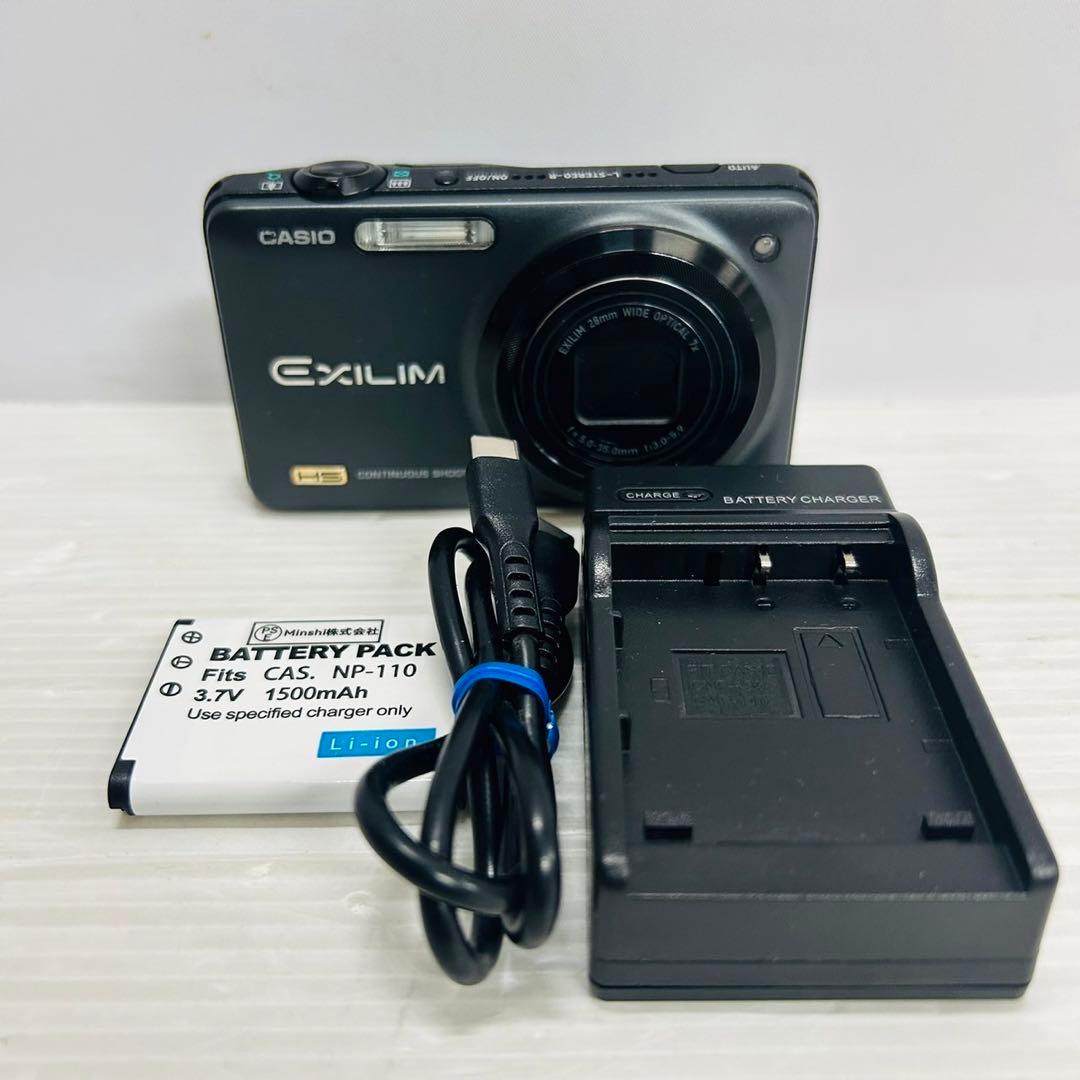 ★ジャンク★CASIO EX-ZR10 ブラック 送料無料 68