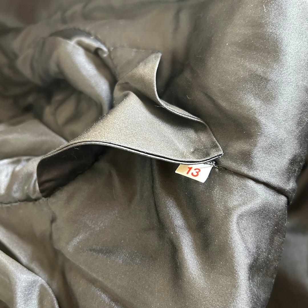 高級 SAFURON OSFUR ダークブラウン ミンクファーロングコート