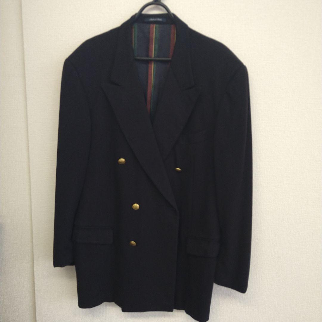 希少 グッチ オールドグッチ ダブル テーラードジャケット 金ボタン ジャケット
