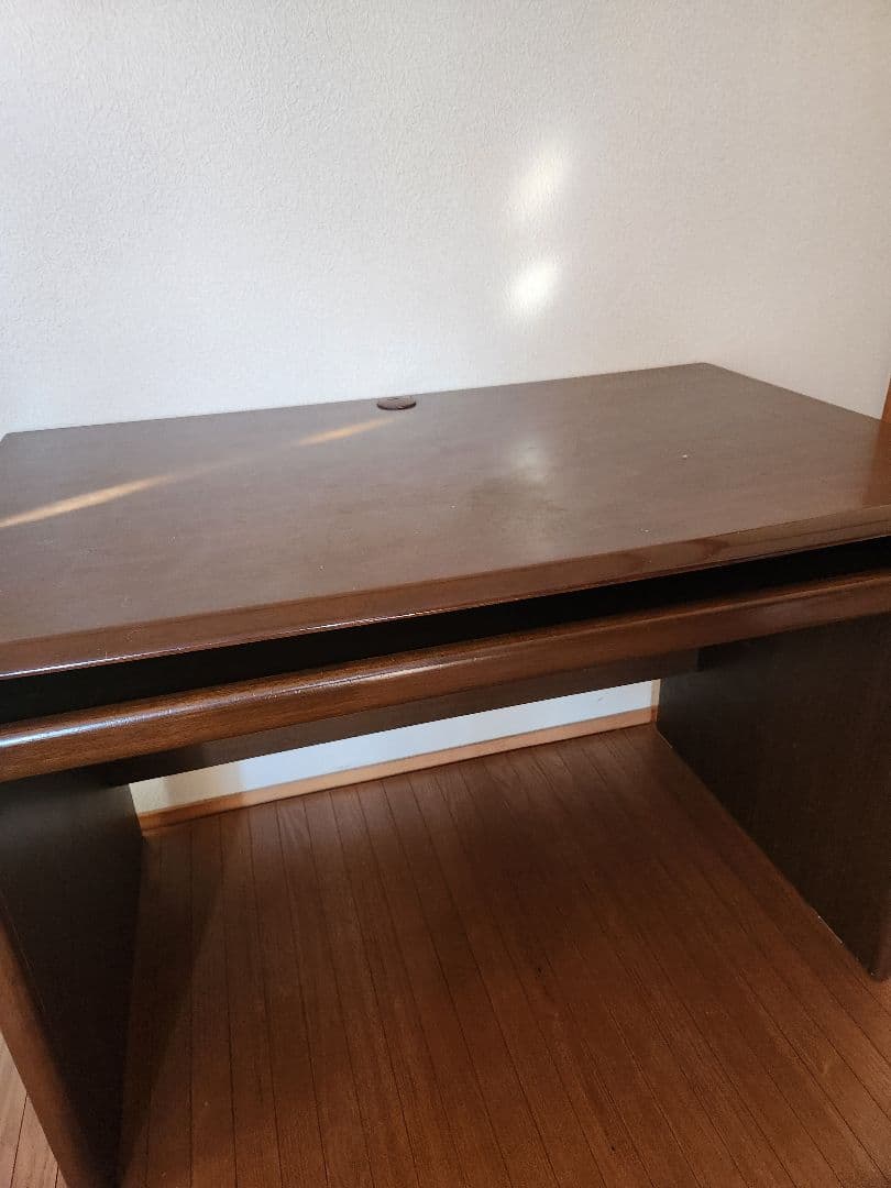 木製デスク　書斎　事務机　勉強机