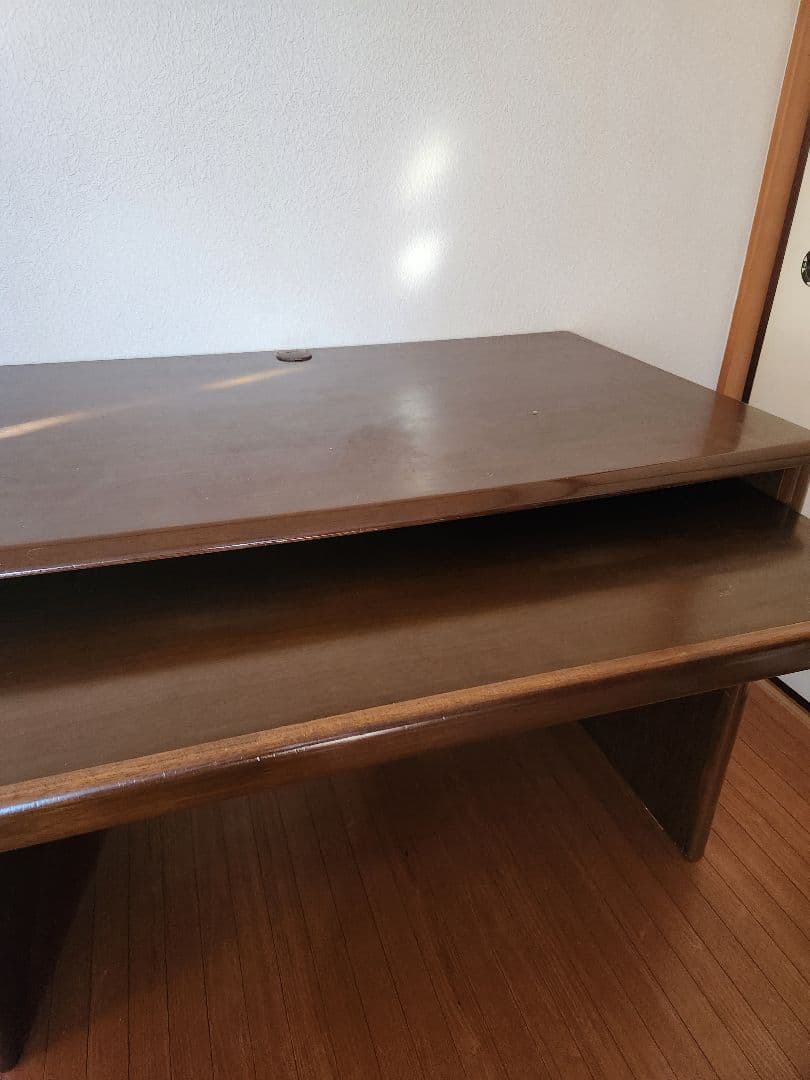 木製デスク　書斎　事務机　勉強机