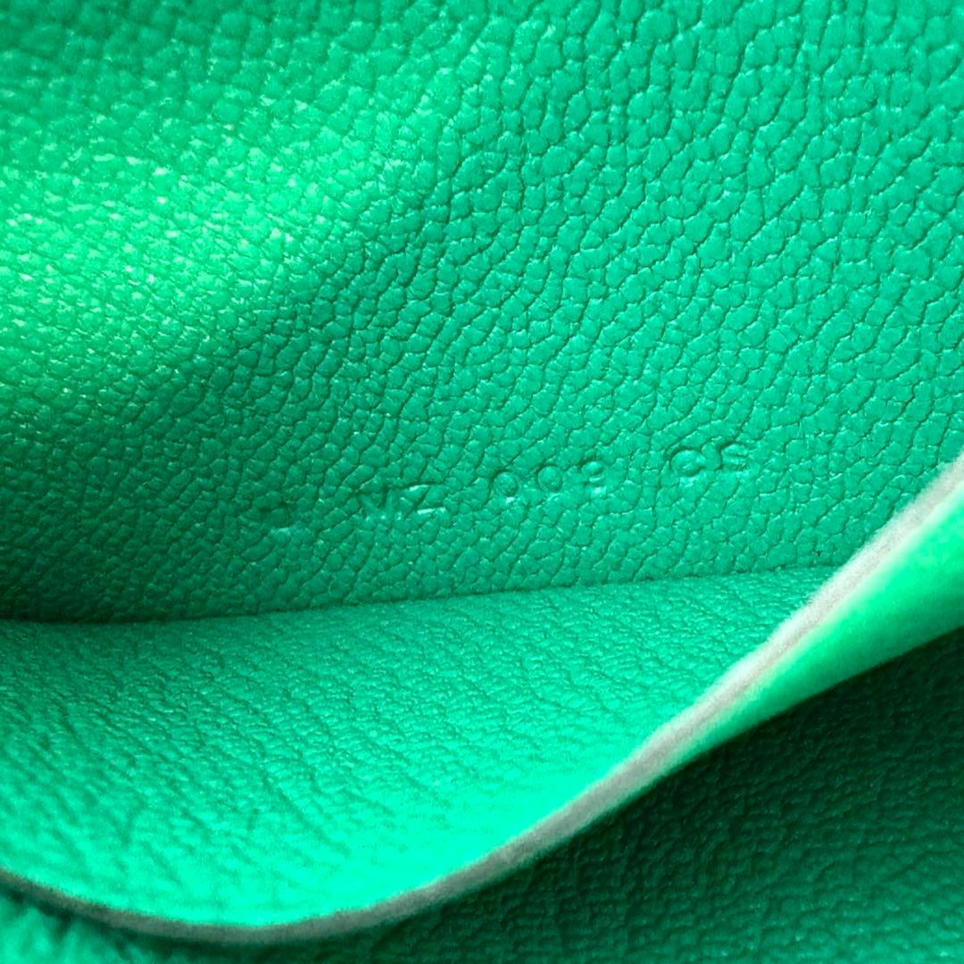 2022年【保護シール】HERMES パドック　ウォレット ケース ミント