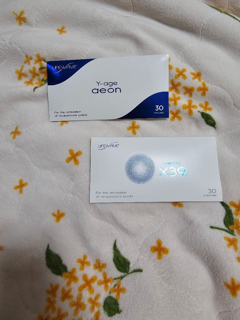 Lifewave Y-age aeon & X39 ライフウェーブ パッチ