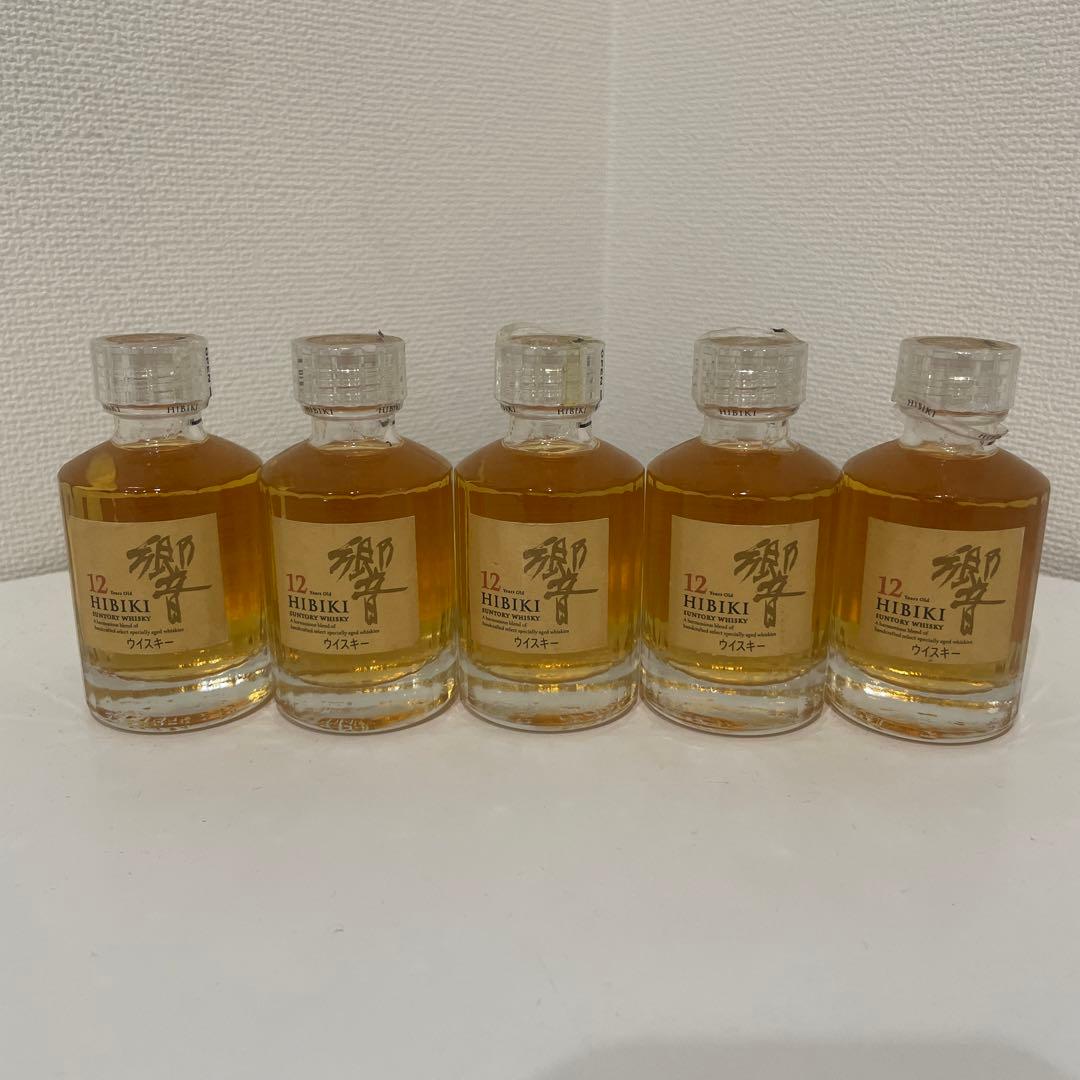 響　Hibiki 12年 5本セット 50ml