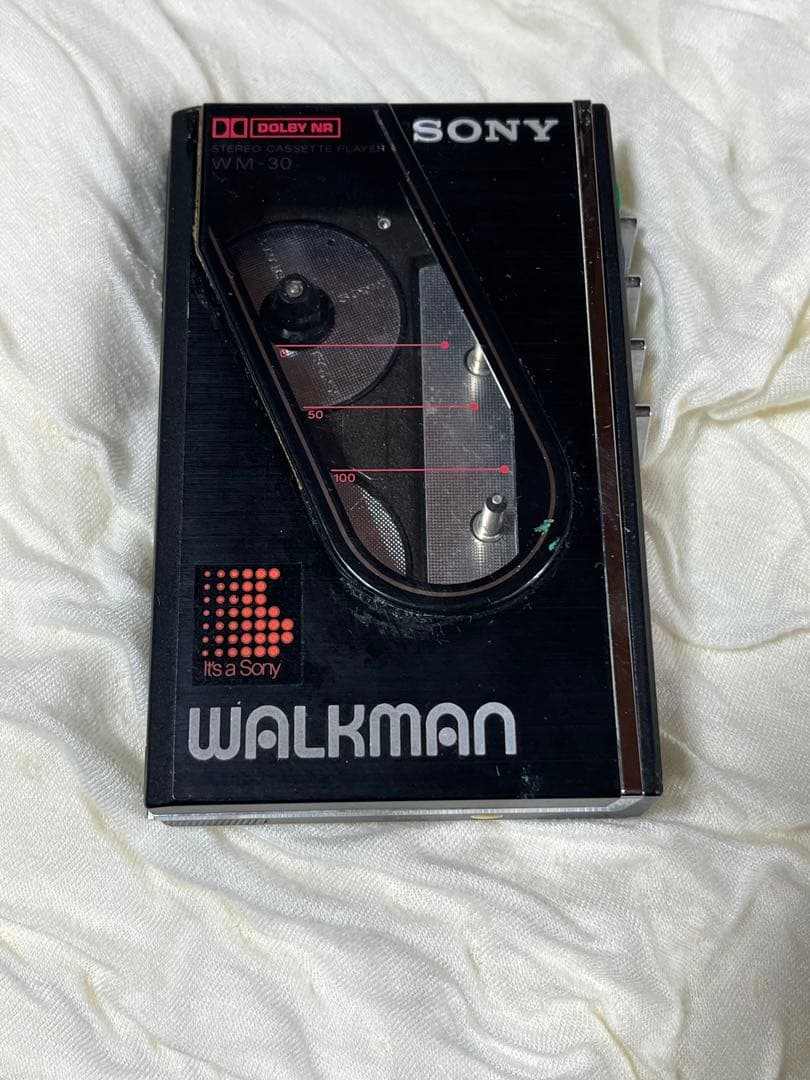 SONY ウォークマン　カセットプレイヤー　WM-30　比較的美品