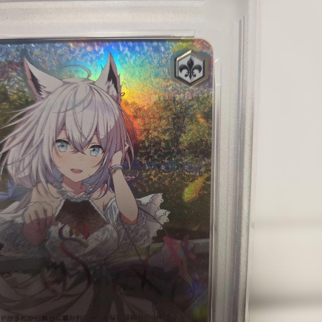 白上フブキ 茜さす地でキミと ヴァイス　サイン