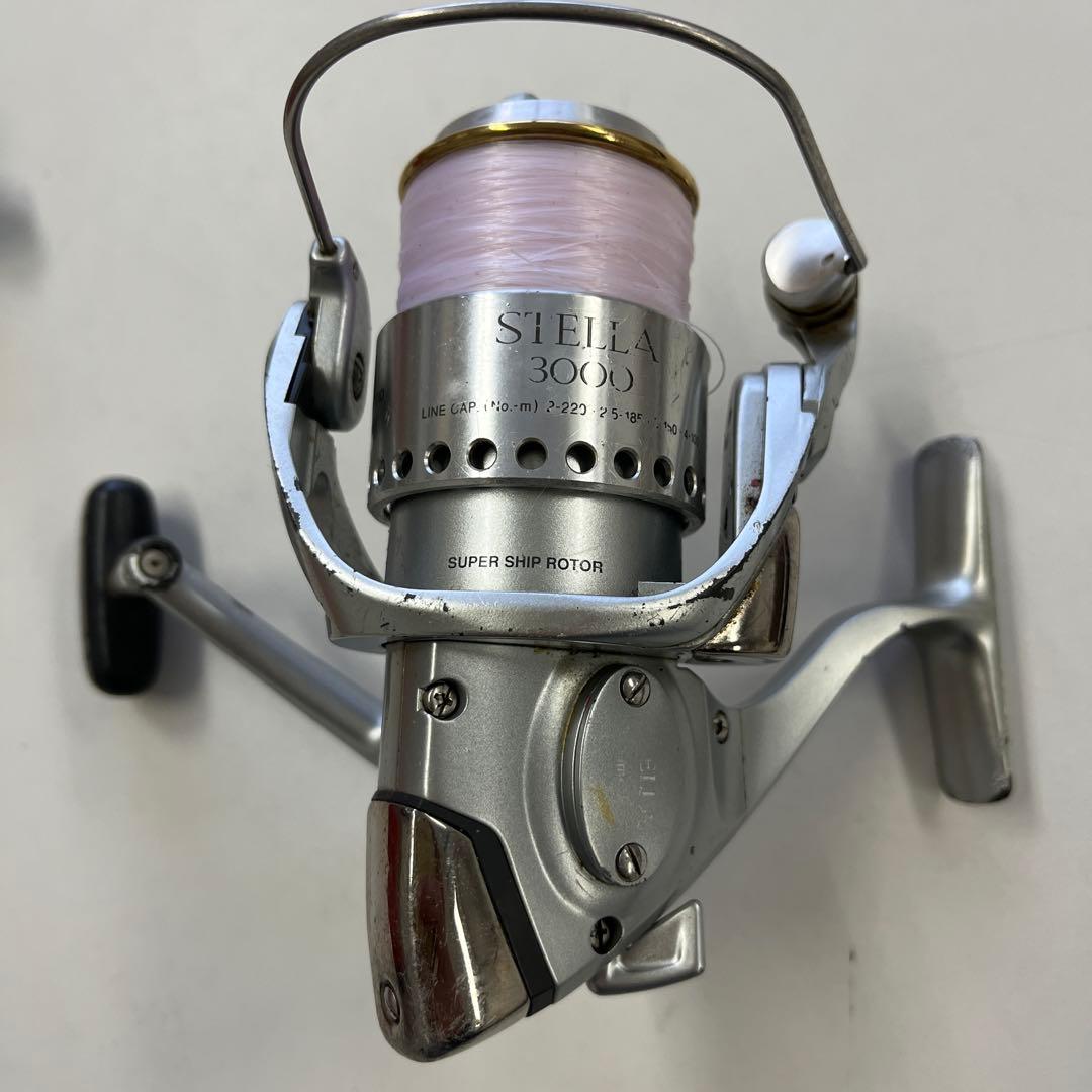タ*読様 シマノ 98 ステラ 3000 2000スピニングリールセット