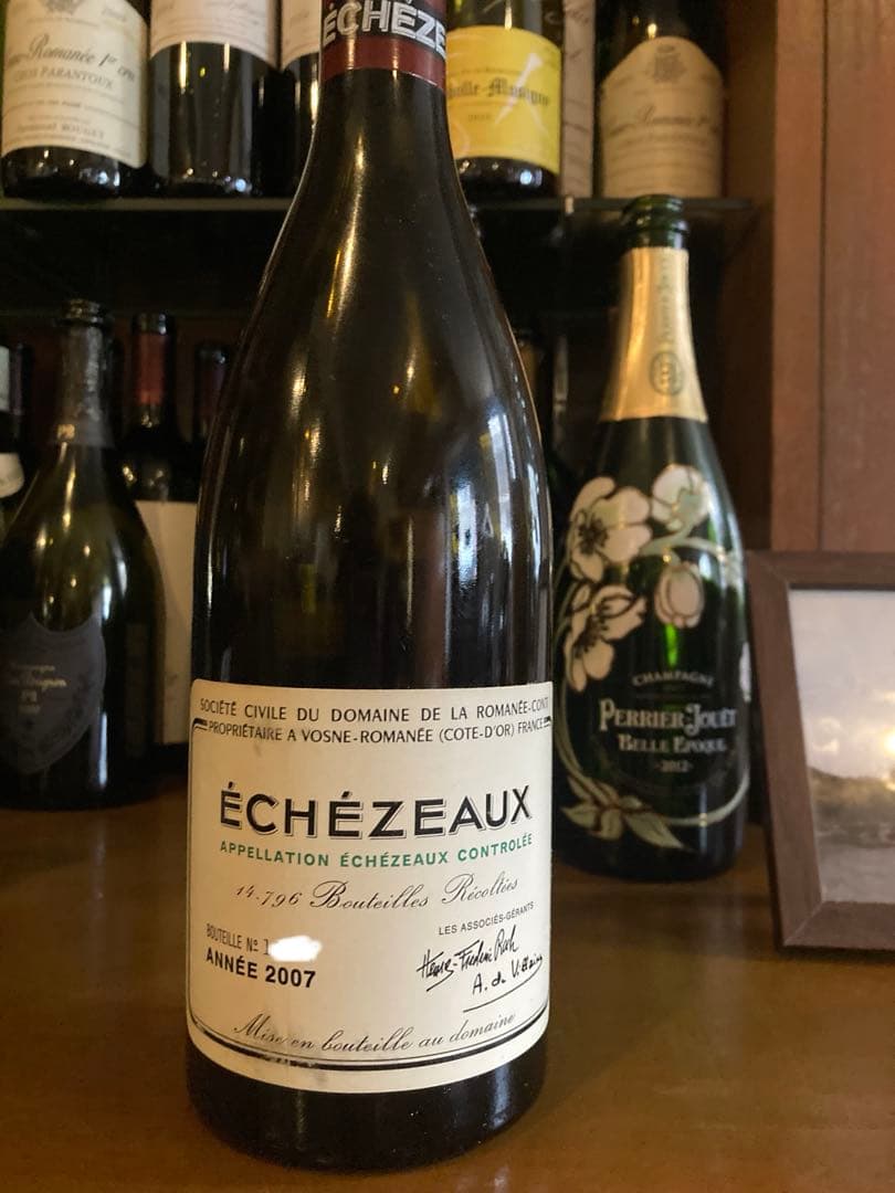 DRC エシェゾー　2007 空き瓶