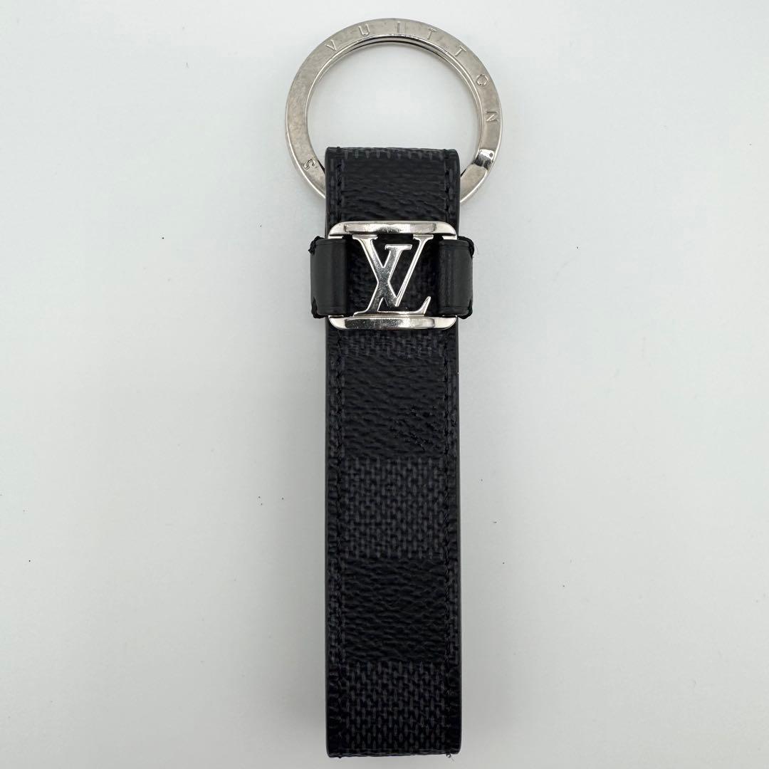 【極美品】ルイヴィトン キーリング ダミエグラフィット LVドラゴンヌ