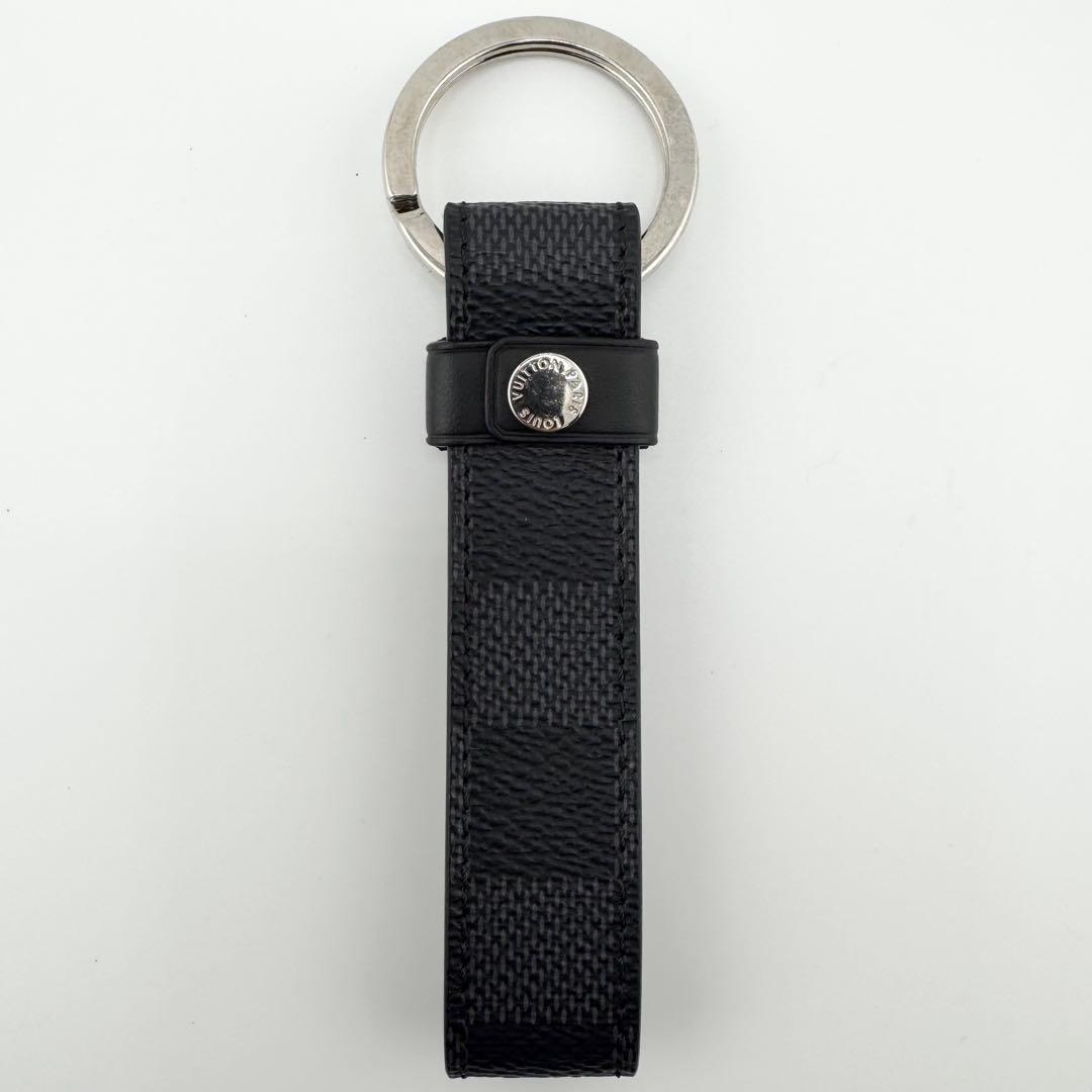 【極美品】ルイヴィトン キーリング ダミエグラフィット LVドラゴンヌ