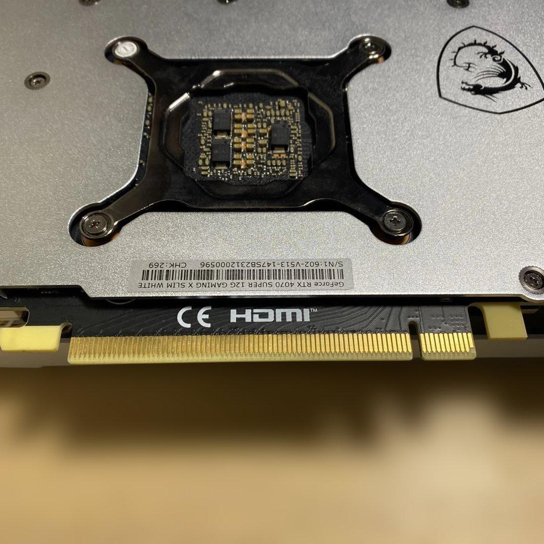 グラフィックボード・グラボ・ビデオカード MSI GeForce RTX 4070 SUPER