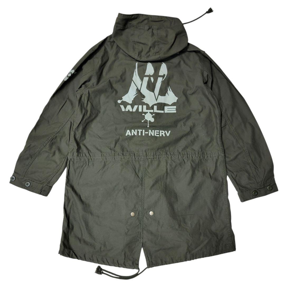 新品 COSPA エヴァンゲリオン WILLE M-51ジャケット モッズコート