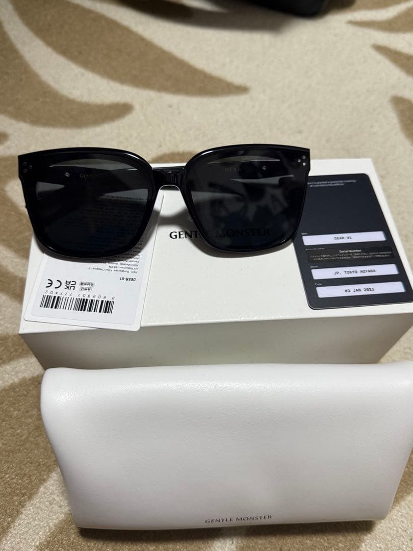 GENTLE MONSTER DEAR-01 ブラックサングラス