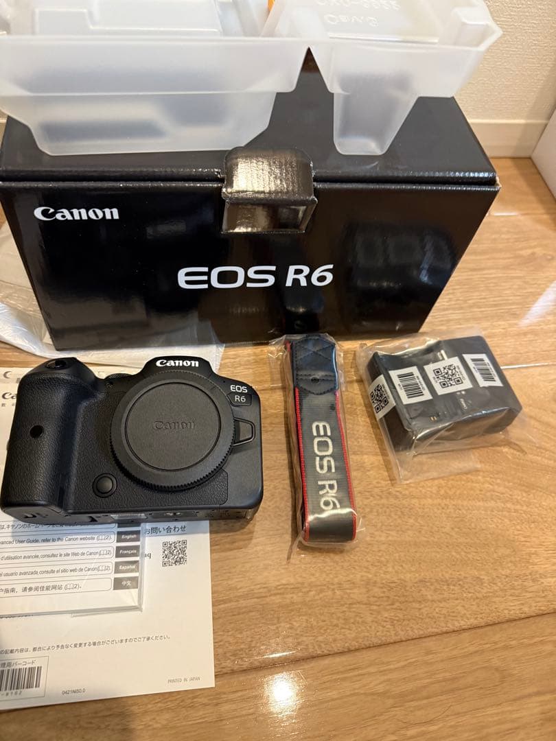 Canon EOS R6 ミラーレス一眼 本体 バッテリー