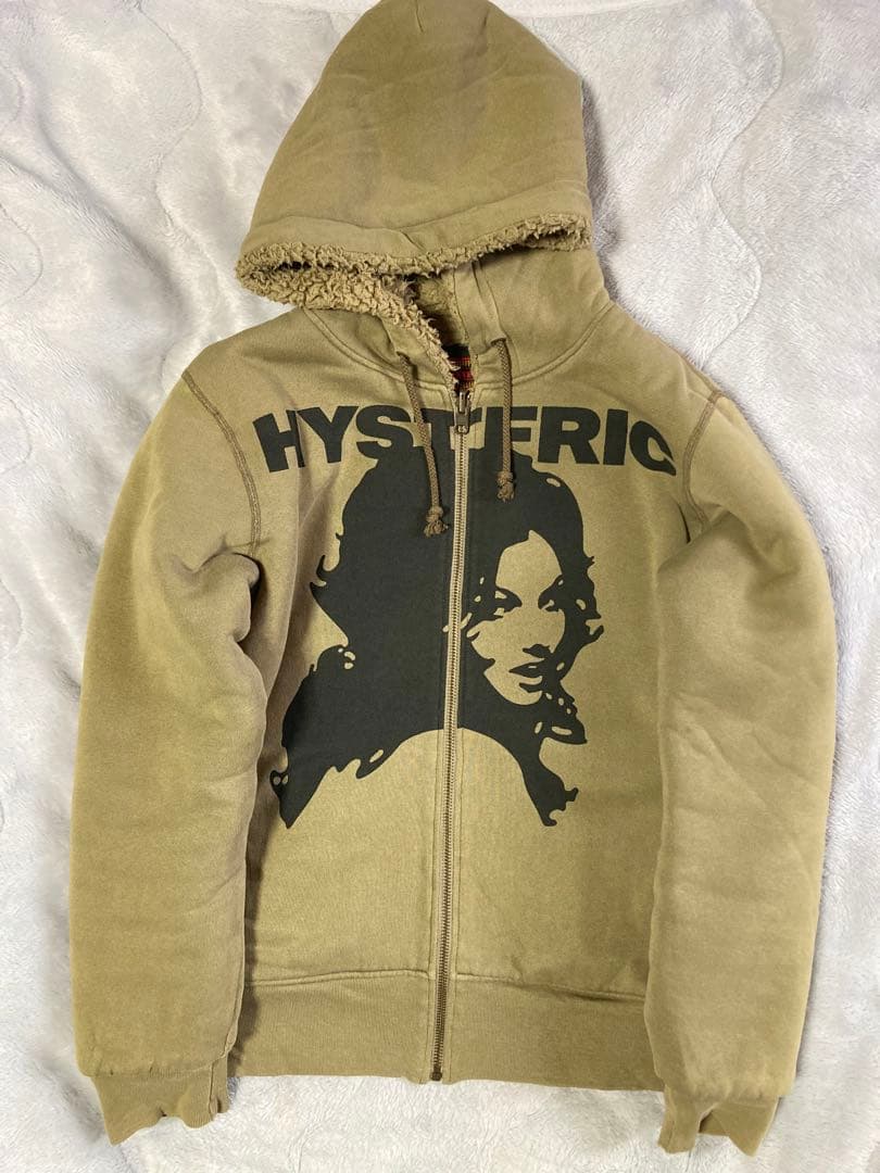 ヒステリックグラマー ガール　ボア　パーカー