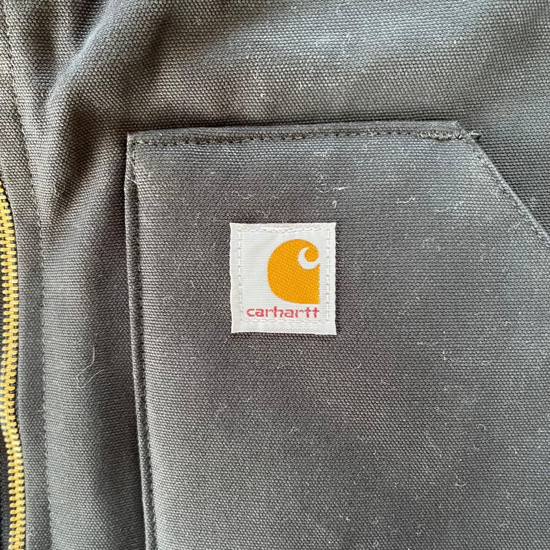 ★CARHATT ダックベスト V01 BLK Lサイズ★黒★デッドストック★