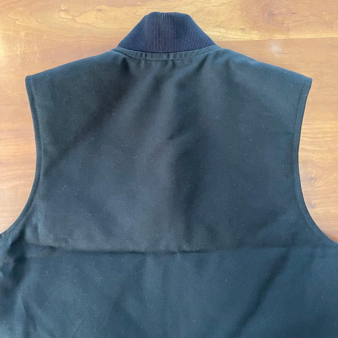 ★CARHATT ダックベスト V01 BLK Lサイズ★黒★デッドストック★